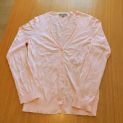 Mサイズ　カーディガン　UVカット　サーモンピンク　長袖　ユニクロ　UNIQLO