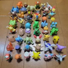 ま*り様 ポケモン指人形初期約140体以上 クリア波乗りピカチュウ付き