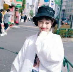 ブラック バケットハット