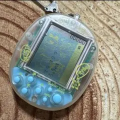 マメゲームで発見!! たまごっち スケルトン 携帯ゲーム レトロ　訳あり