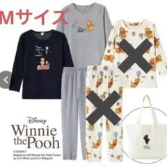 【新品未開封】Winnie the Pooh ルームウェアセット Mサイズ
