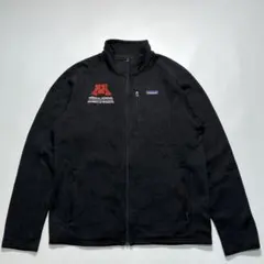 パタゴニア フルジップ ベターセーター M ブラック カレッジ刺繍 7813