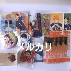 ハイキュー　烏野　日向　影山　山口　澤村　東峰　缶バッジ　カード　等