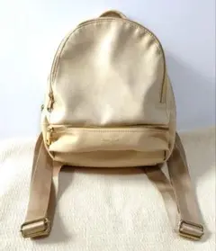 美品 Legato Largo ミニリュック ベージュ