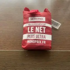 MONOPRIX レッド エコバッグ