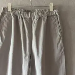MUJI Labo 再生コットン混ワイドイージーパンツ