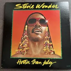 【国内初盤LP】スティビー ワンダー/ホッター・ザン・ジュライ　USカッティング