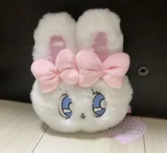 新品　PLAZA限定 エスターバニー ぬいぐるみリールパスケース クリームバニー