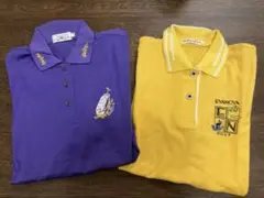 【美品】ゴルフウェア　ポロシャツ２点(レディース)