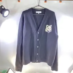 MAISON KITSUNE-ハンドライティング ロゴ カーディガン-SIZES - メルカリ