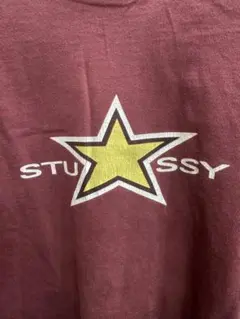 希少 XL OLD STUSSY 白タグ USA製 スター Tシャツ