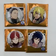 ★ベースヤードトーキョー　サスケ　シカマル　　我愛羅　ミナト　缶バッジ　セット