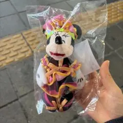 ハッピーくじ　ディズニー　B賞　ぬいぐるみチャーム　ミニー