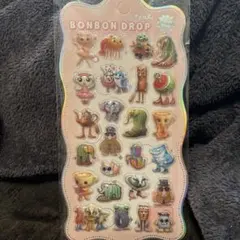 イタリアンブレインロッド　立体　ぷくぷくシール 25枚