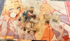 イコモチ ホロライブ フワモコ B2タペストリー 水着 フワワ モココ