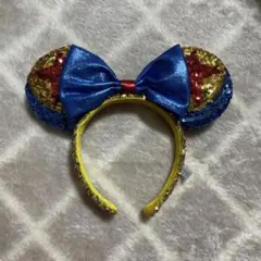 ディズニーカチューシャ　トイストーリー　スパンコール　ピクサーボール