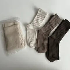 新品未使用　110サイズ　レギンス　ワッフル　靴下　セット　まとめ売り　女の子