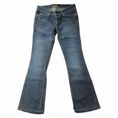 Nuve ジーンズ　ブーツカット　デニム　ローライズ　30