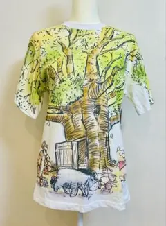 Lサイズ　新品タグ付き　Tシャツ　ディズニー　クマのプー　プーさん