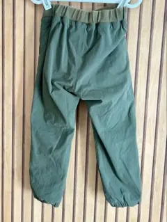 オリーブグリーン ナイロン長ズボン