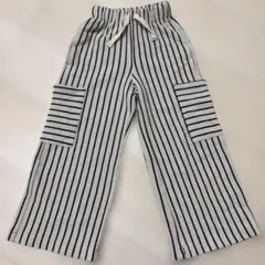 ZARA ストライプ柄 ロングパンツ 116のサムネイル