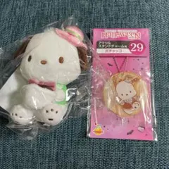 サンリオ ハロウィンくじポチャッコぬいぐるみチャーム　アクリルスタンドチャーム