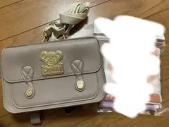 ダッフィーとフレンズ ショルダーバッグ ベージュ　キャリーミー・ポシェット