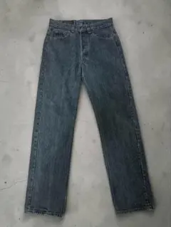 90s USA製 Levi’s 501 先染めブラック W31 リーバイスデニム