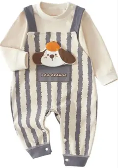 HAYAHARU ベビー服 ロンパース 赤ちゃん Ｔシャツ+サロペット 出産祝いのサムネイル