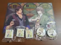 にじさんじ くら寿司コラボ 缶バッジ 消しゴム ステッカー オリバーエバンス