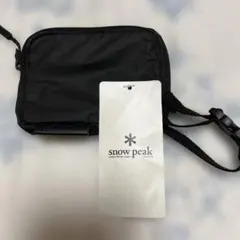 新品未使用品　スノーピーク snow peak財布 小物入れ　黒　定価4950円