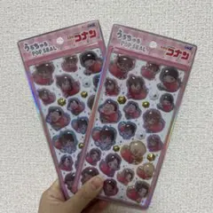 名探偵コナン うるちゅるポップシール ボンボンドロップシール 2枚セット 正規品