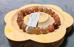 天然石 カラフルムーンストーン ブレスレット 9mm