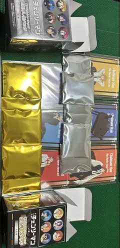 チェンソーマンプラザ　トレーディング缶バッジ 金銀箔押しポストカード　フルコンプ