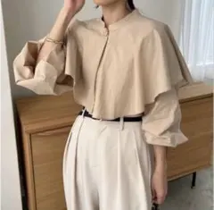 新品未使用】FASHIRU ファシル シャツ （接触冷感/UV/撥水加工