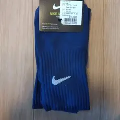 【新品未使用】 Nike サッカーソックス 紺色 25-27cm
