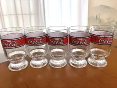 昭和レトロ Coca-Cola グラス 2個セット - メルカリ