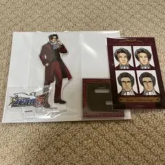 カプくじ 逆転裁判 メモリーオブ検事 御剣怜侍 アクスタ ステッカー