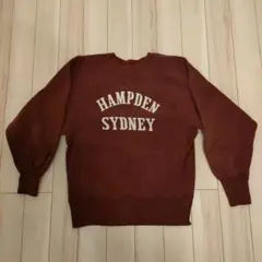 90年代刺繍タグ USA製 Champion リバースウィーブ エンジ Mサイズ