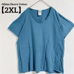 Gildan Heavy Cotton 2XL 青系 Tシャツのサムネイル