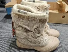 y*k様 ファー付きミドルカットムートンブーツ