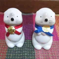 ラッコの塩コショウ入れ