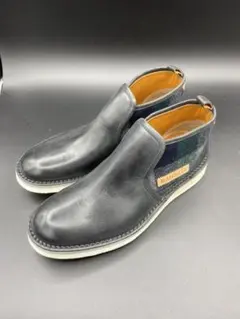 HAMNETT レザー　スウェード　シューズ　ブーツ　25.5cm 新品　革靴