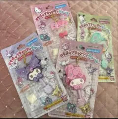 4点セットサンリオ　ロリポップキャンディ　チャーム