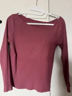 ボルドー　長袖Tシャツ　colony2139