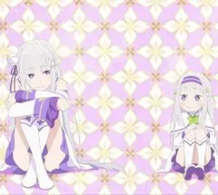 Re:ゼロから始める異世界生活 2期 特典タペストリー　エミリア　リゼロ　未開封
