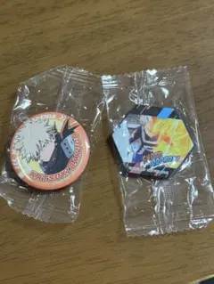 くら寿司 僕のヒーローアカデミア 缶バッジ＆マグネットシート 爆豪勝己