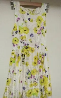 INGNIフラワープリント スリーブレスワンピース