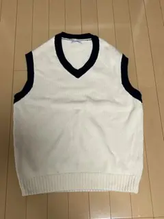 ZARA コットンニットベスト