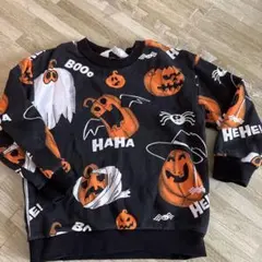 H&M ハロウィン柄 トレーナー 98/104